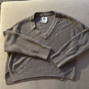 V-neck sweater
